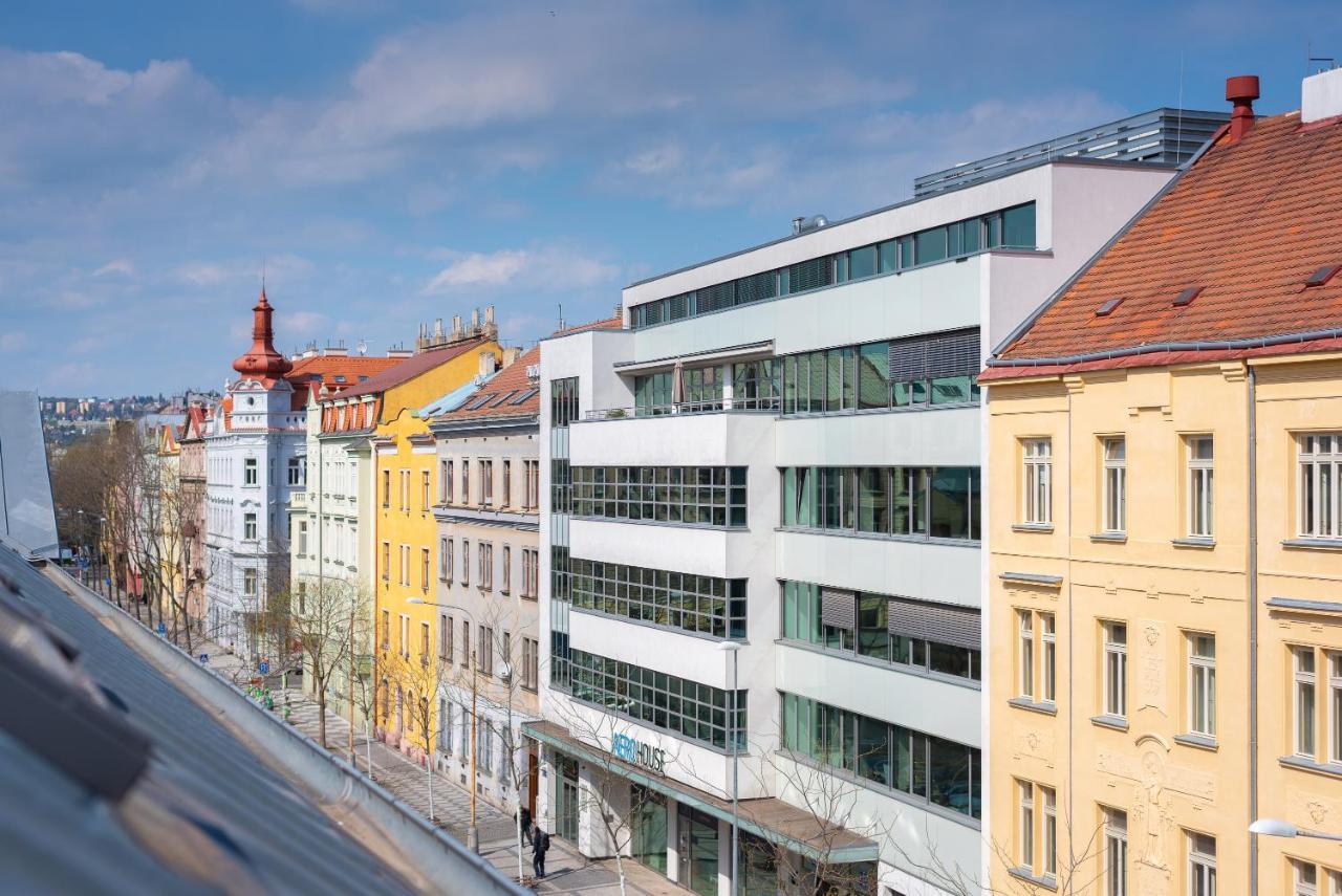 Apartment With Balcony And Parking Near The Prague Museum Dış mekan fotoğraf