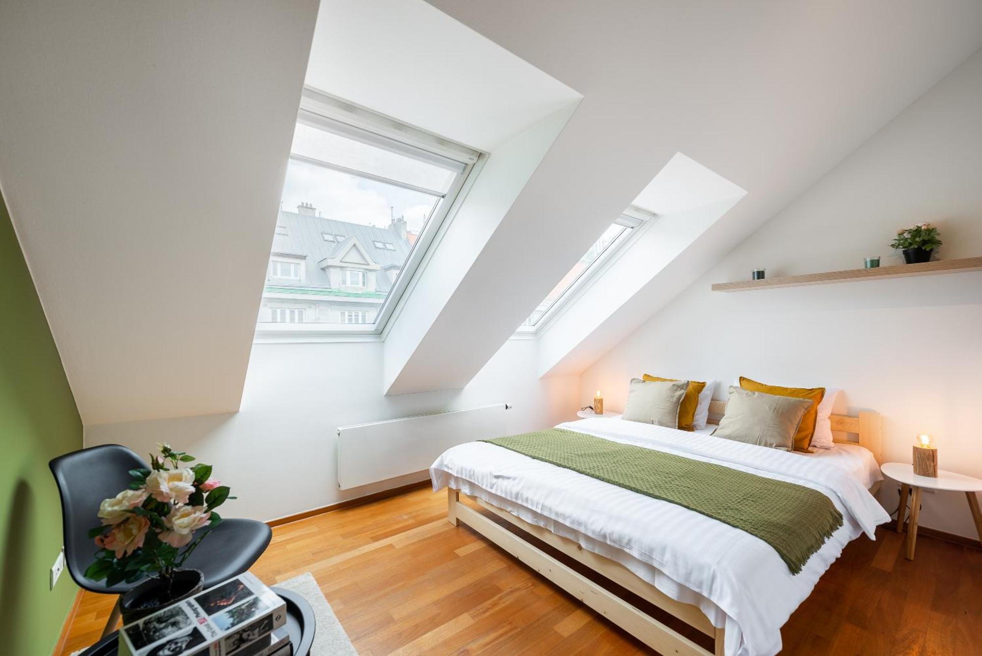 Apartment With Balcony And Parking Near The Prague Museum Dış mekan fotoğraf